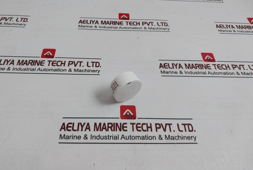 00155 Round Shape White Case Mini Beacon Unit