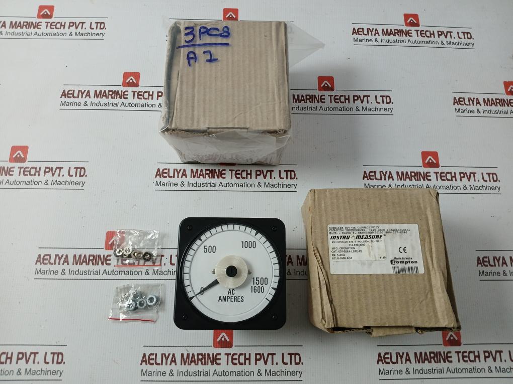 007-05Fa-lste-c7 Analog Ammeter 0-1600A Ac Crompton