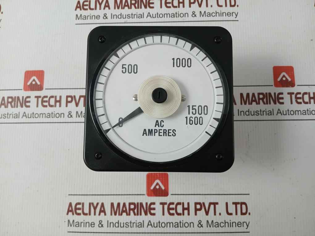 007-05Fa-lste-c7 Analog Ammeter 0-1600A Ac Crompton
