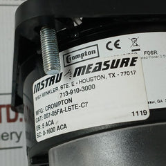 007-05Fa-lste-c7 Analog Ammeter 0-1600A Ac Crompton