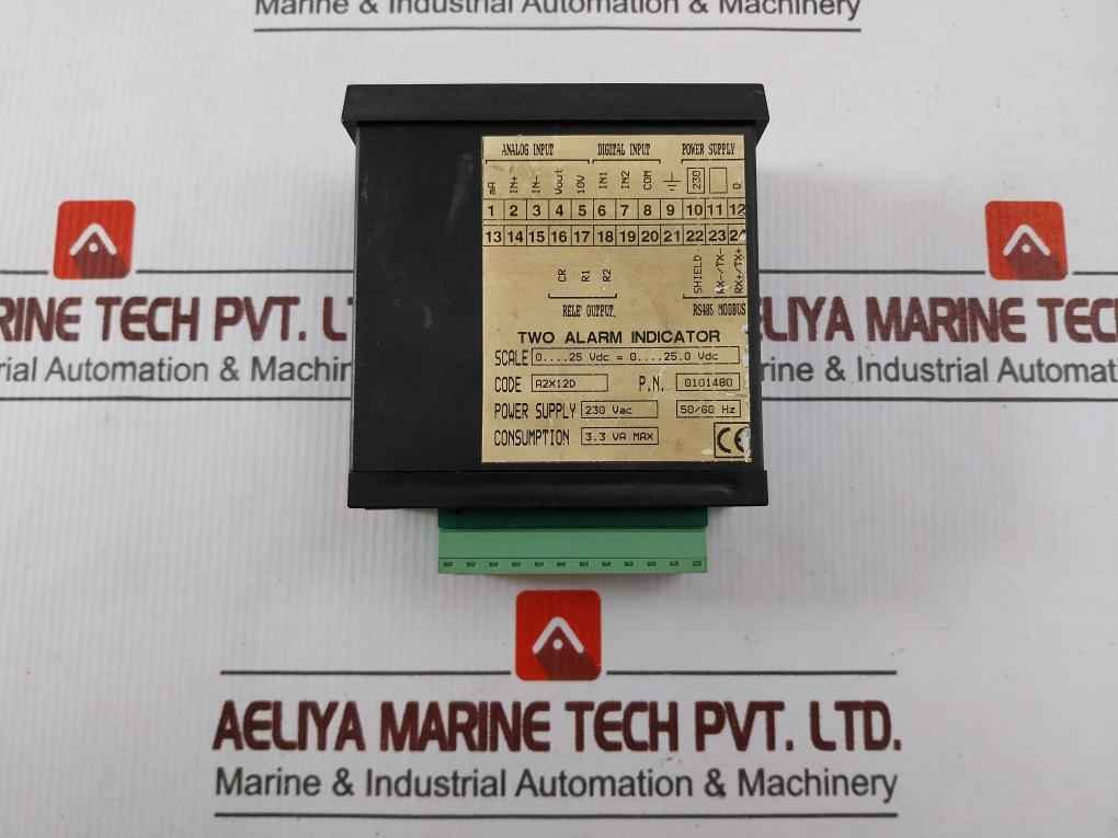 0101480 Alarm Indicator 230Vac 50/60Hz 3.3Va Max