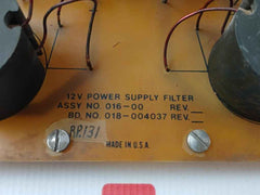 018-004037 Power Supply Filter 12V