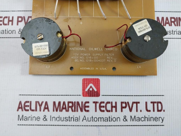 018-004037 Power Supply Filter Circuit Board National Oilwell Varco