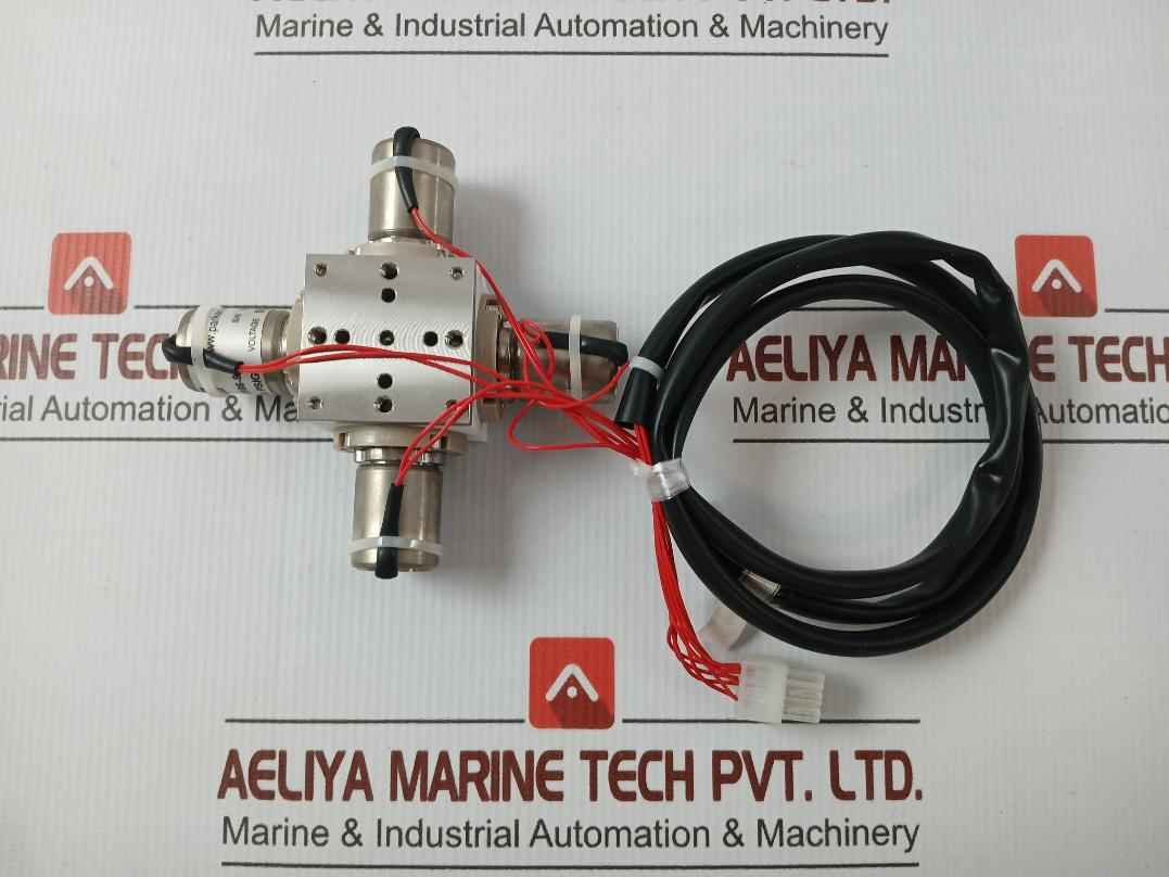 018-0186-900 4-way Nc Membrane Valve Vac-20 Psig 1-meter Parker