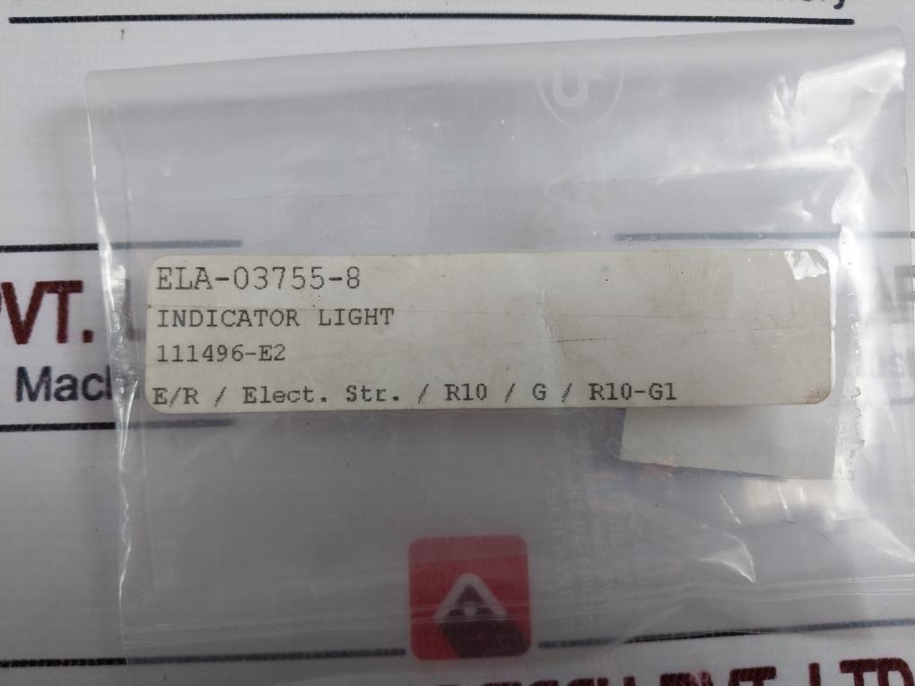 01 86 2010 Pilot/Indicator Light ELA-03755-8 250V-1/4 W