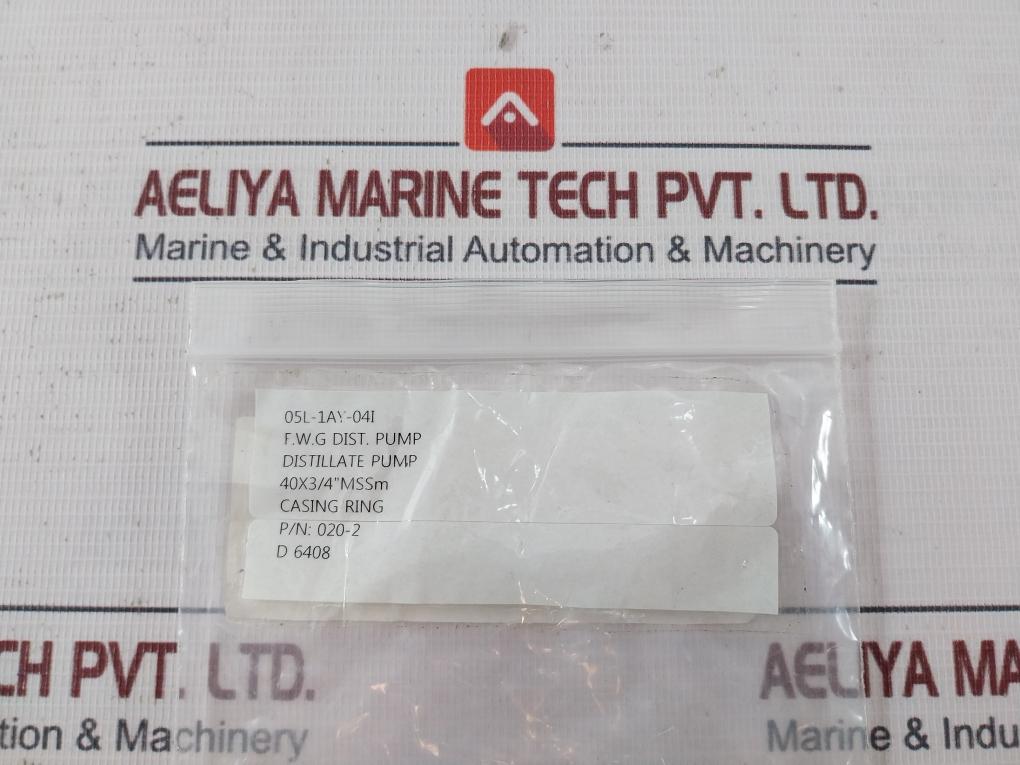 020-2 Casing Ring F.W.G Distillate Pump Di230502012A 05L-1Ay-04I