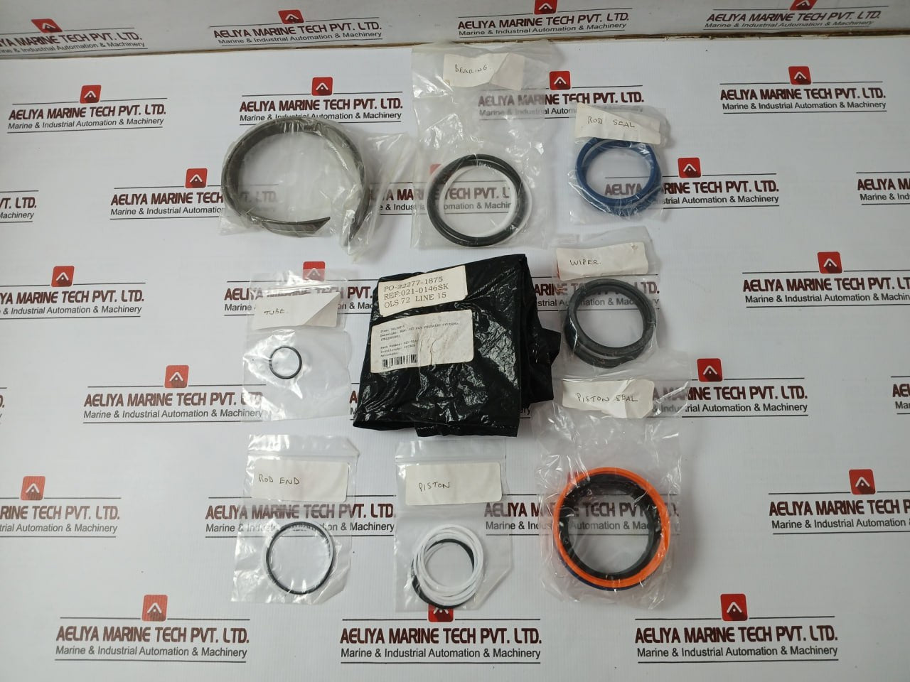 021-0146Sk Seal Kit For Hydraulic Cylinder 100X75X22.4