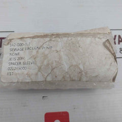 021255000 Spacer Sleeve For Sewage Vacuum Pump Jets 20M