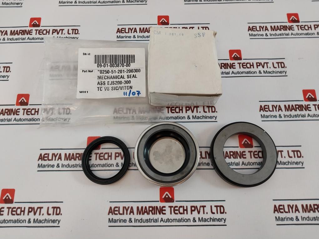 0250-51-201-200300 Mechanical Seal ASS EJS200-300 TC VS SIC/Viton WH1