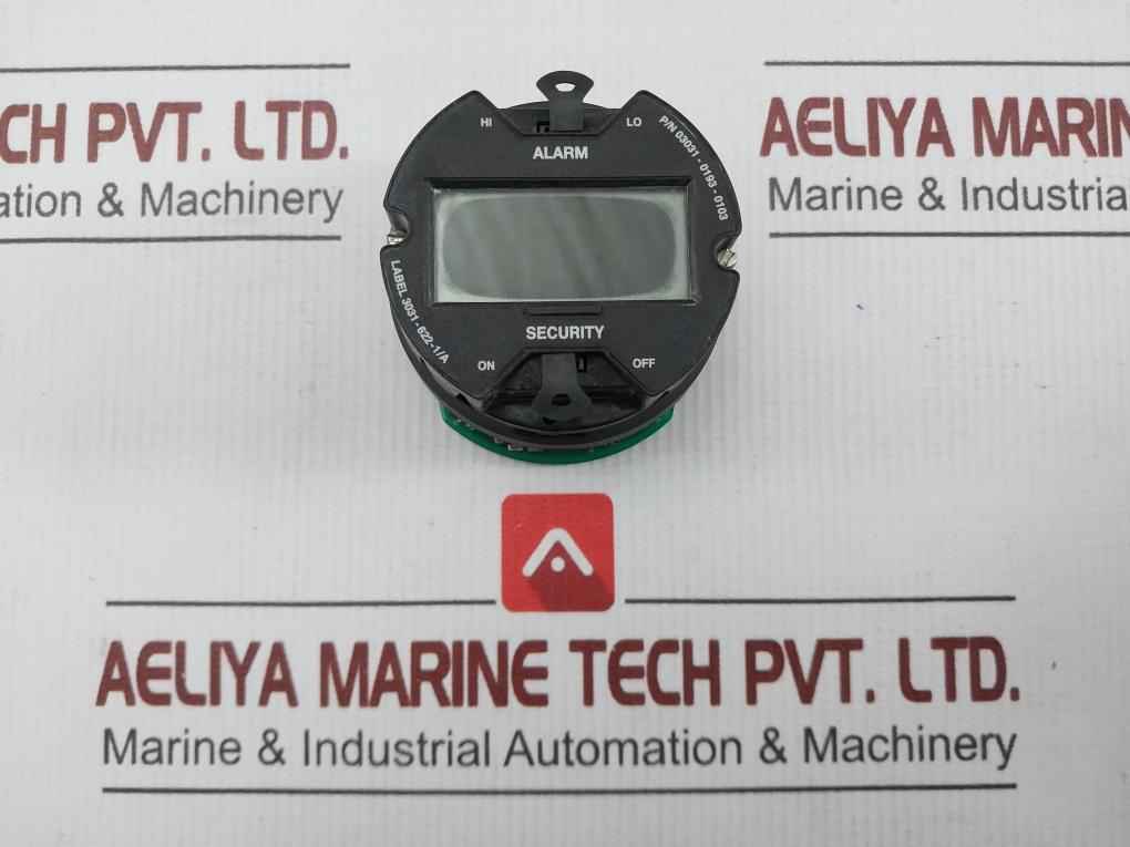03031-0193-0103 Pressure Transmitter Lcd Display Rosemount