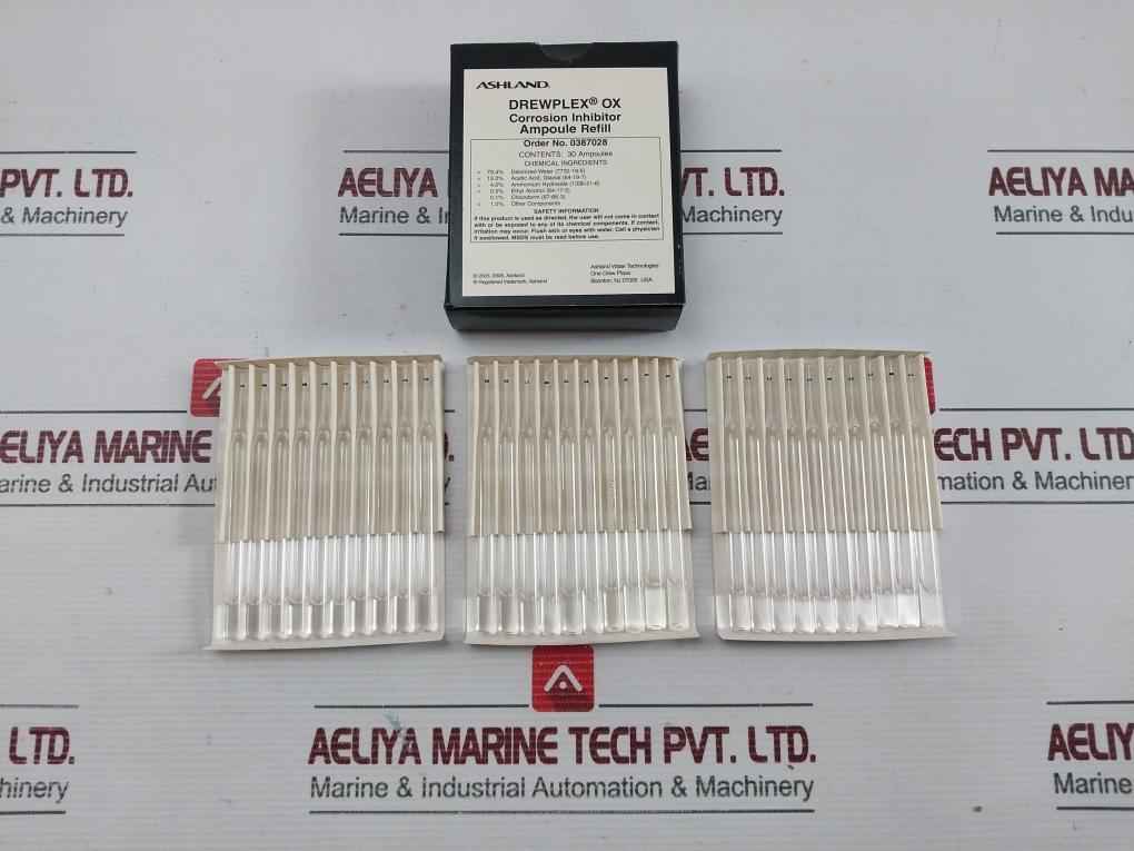 0387010 Drewplex Ox Corrosion Inhibitor Ampoule Test Kit Drew Marine