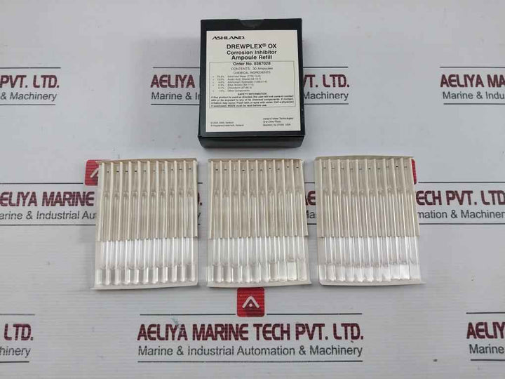 0387010 Drewplex Ox Corrosion Inhibitor Ampoule Test Kit Drew Marine