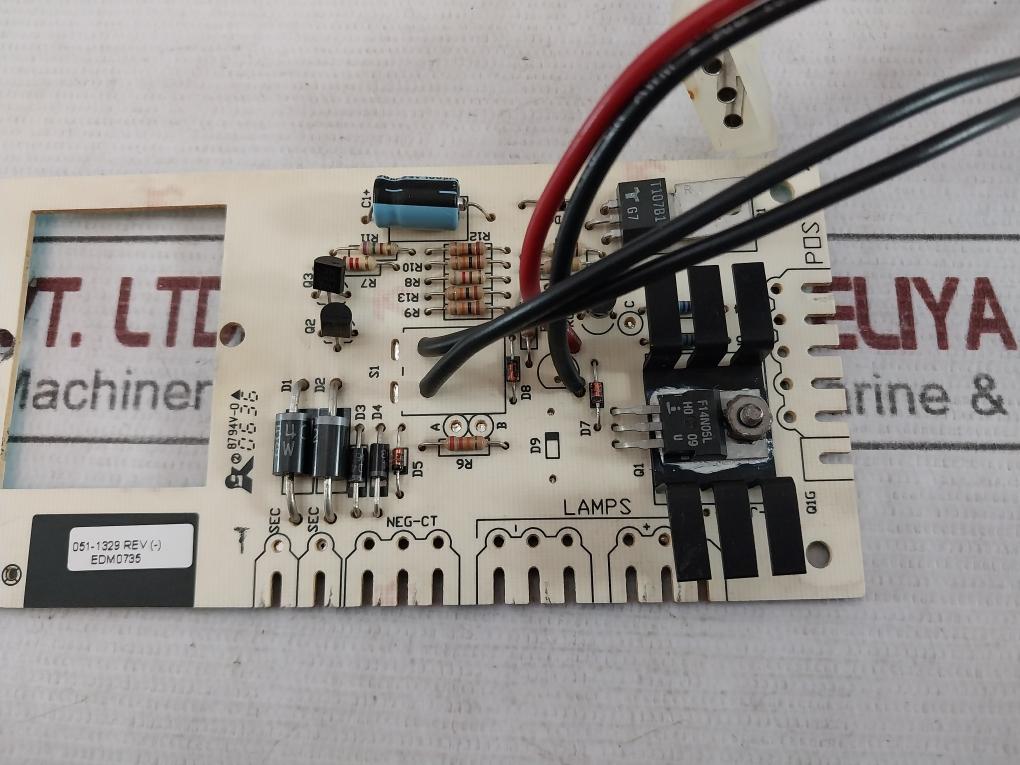 041-1041 Pcb Circuit Board Rev: B 051-1329 Edm0735