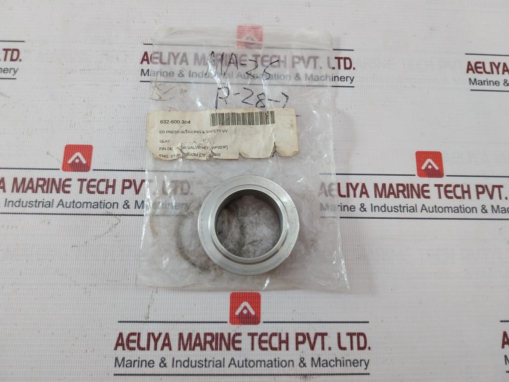 04 Seat For Pressure Reducing &amp; Safety Valve 632-600.304 Ma-26 R-28-7