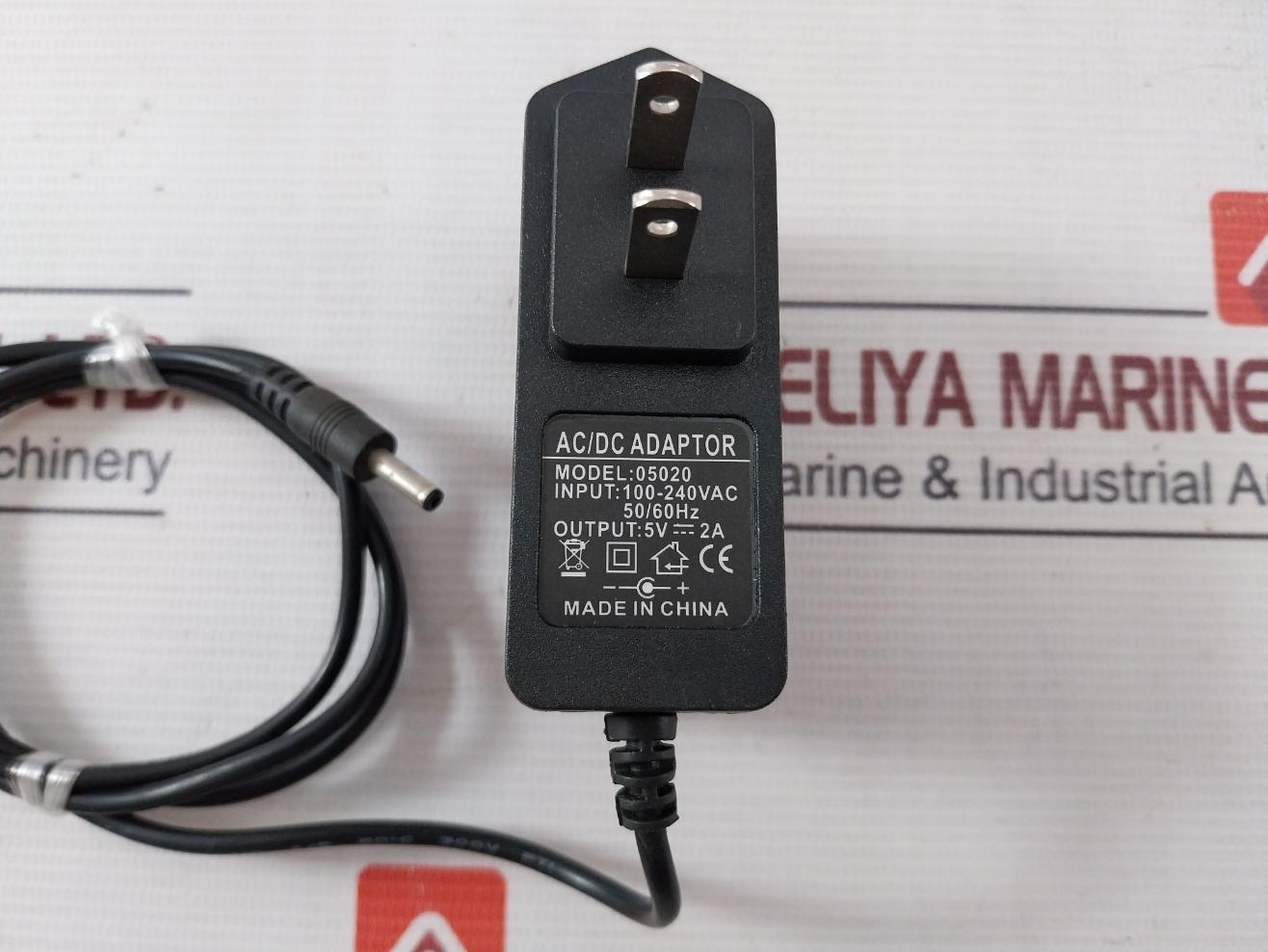 05020 Ac/Dc Adapter For Intertek 100-240Vac 50/60Hz