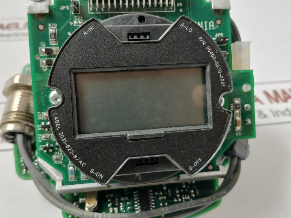 05400-0670-0001 Rosemount Pressure Transmitter Rev A