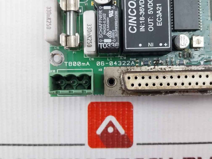 06-04322a 220 106-04 Printed Circuit Board T800ma 94v