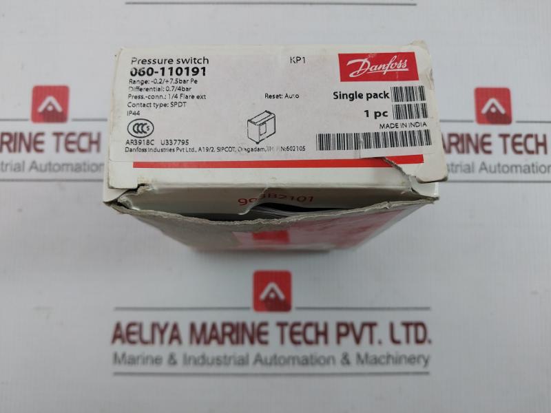 060-110191 Kp1 Pressure Switch Danfoss