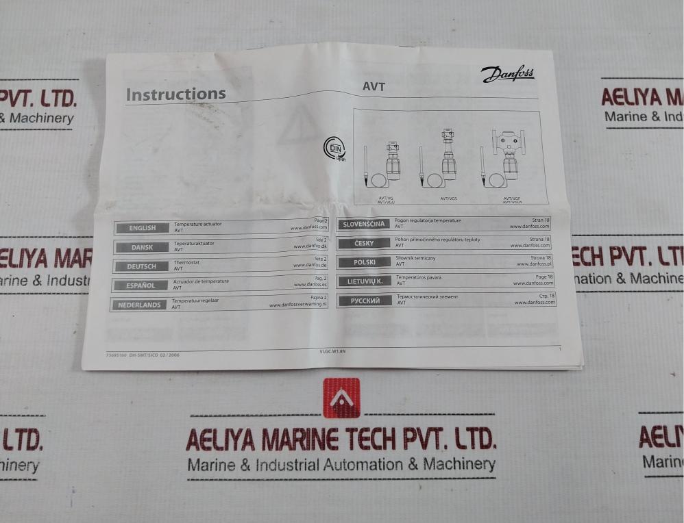 065-0601 Danfoss Thermostatic Actuator