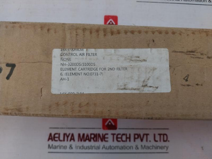 0731-7 Cylindrical Air Filter Cartridge Element 14X-000-3Lm