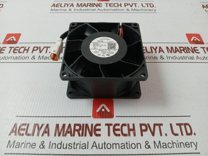 08038Ra-12Q-gu Dc Brushless Fan 12V Dc 1.60A 19.2W Nmb