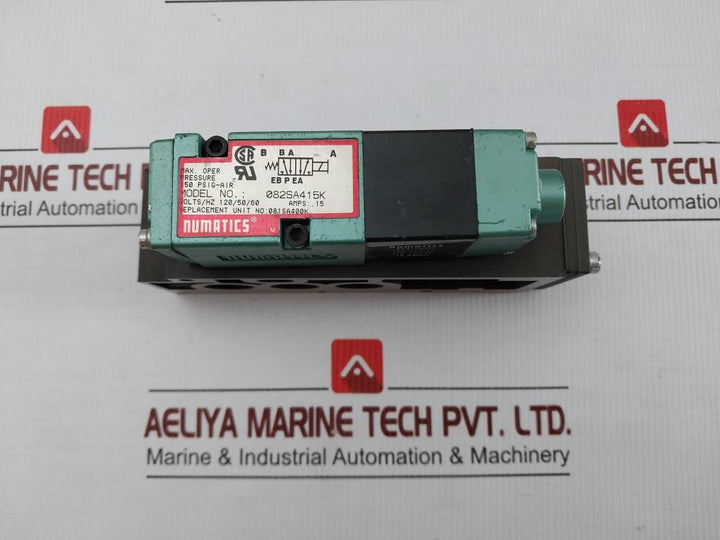 082Sa415K Numatics Solenoid Valve 150 Psig Air