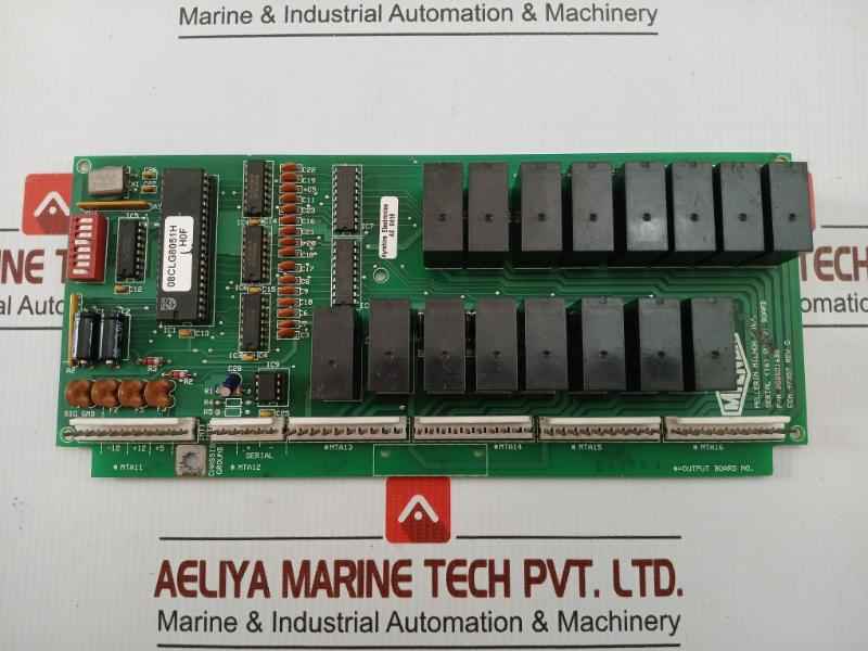 08Bs016Bb Serial Output Board Rev G Milnor