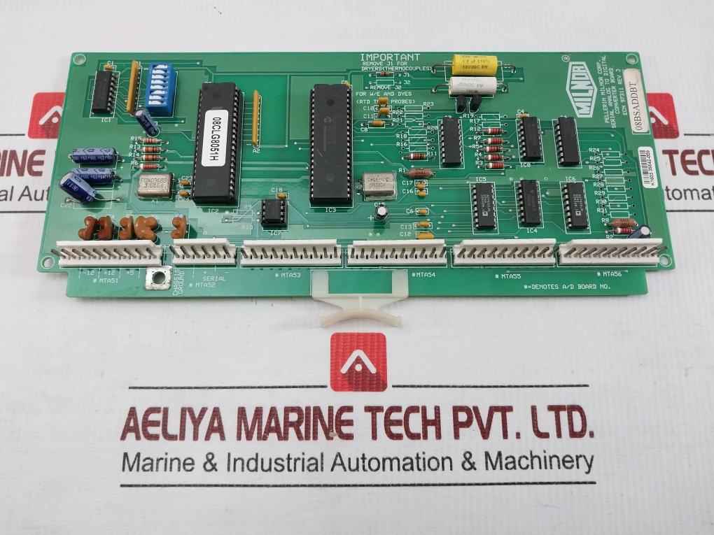 08Bsaddbt Milnor Serial Analog To Digital Converter Board