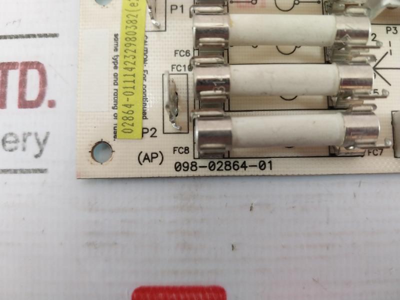 098-02864-01 Circuit Board Fu30A/250Vdc/Stk 1194V0