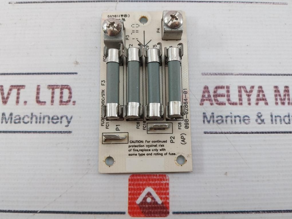 098-02864-01 Circuit Board Fu30A/250Vdc/Stk 94V-0 1194V0