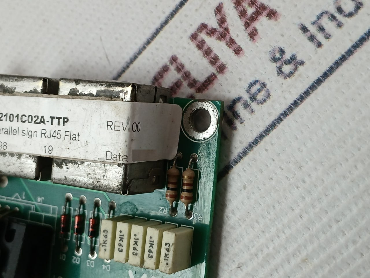 0Csa2101C01 Printed Circuit Board 9Ab2101C02A-ttp 94V P13198