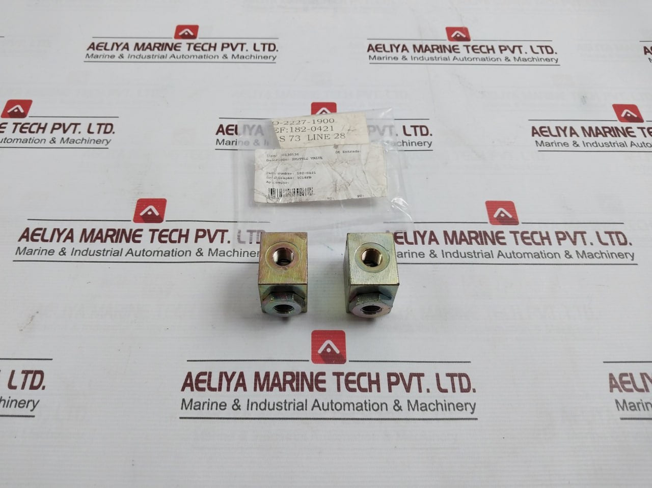 0Cukab1915-a Shuttle Valve 182-0421