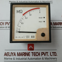 0 To 10 ∞MΩ Analog Panel Meter Internal Resistance(Ri)-220Kohm Brand Deif 300V 10A