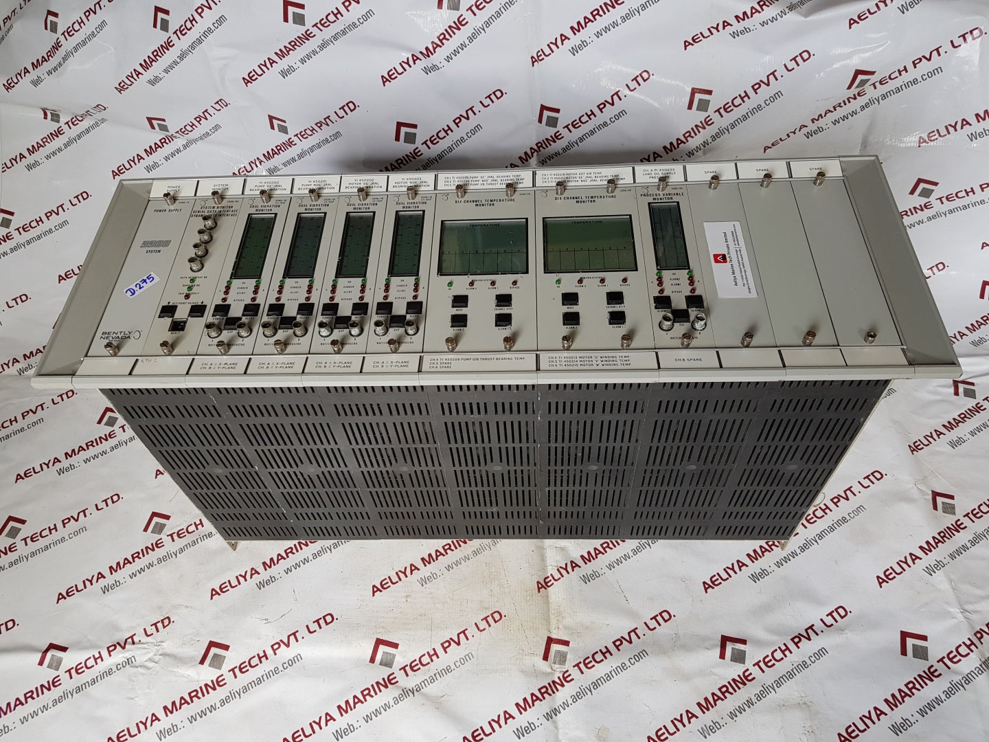 BENTLY NEVADA 3300 System Rack 3300/14, 3300/03, 3300/16, 3300/35, 3300/39