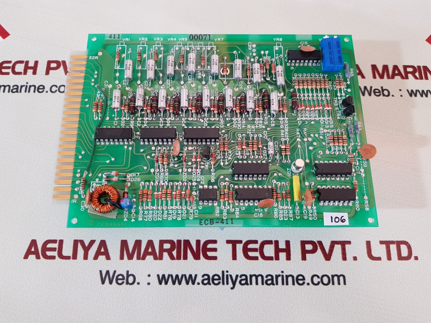 Terasaki Ecb-411 pcb card k/76z/1-001cEcb-41I k/76z/1-001c Ecb-41I k/76z/1-001c 00071  411 approximately weight:0.250gm