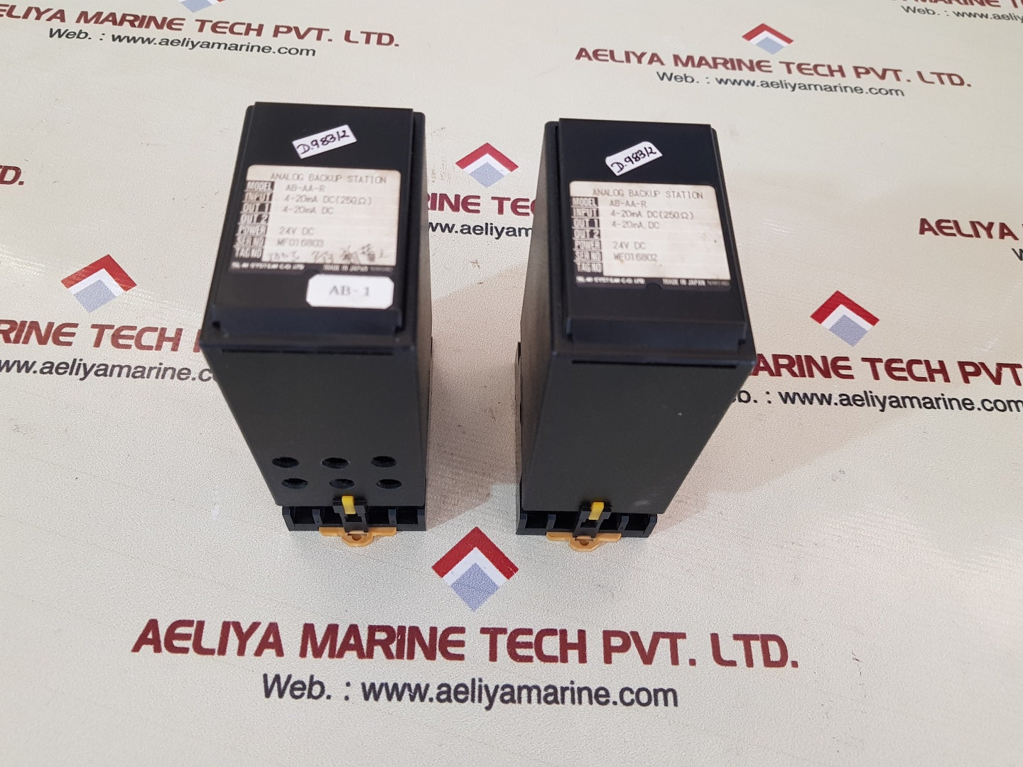 M-SYSTEM AB-AA-R Analog Backup Station 4-20mA DC 24V DC AB-1