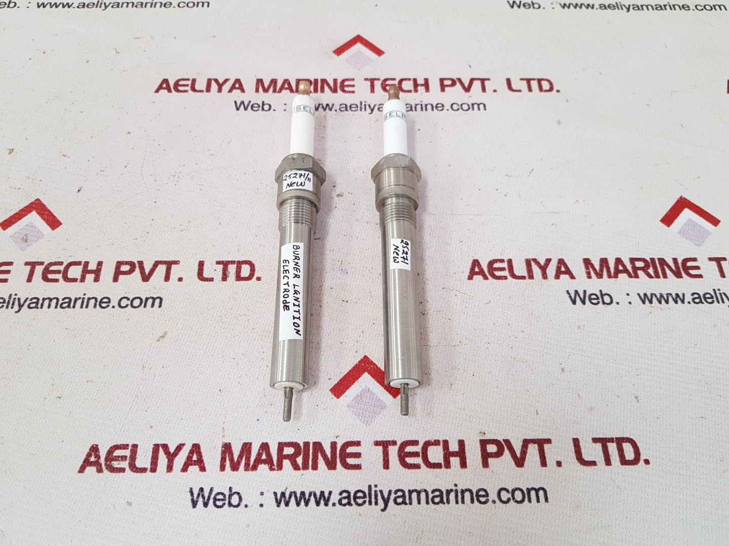 Selplan burner ignition electrode