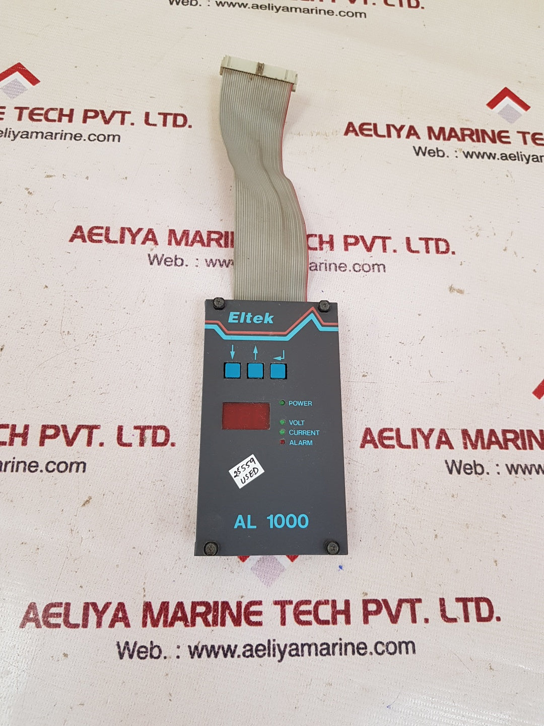 Eltek al 1000 alarm monitoring and control display