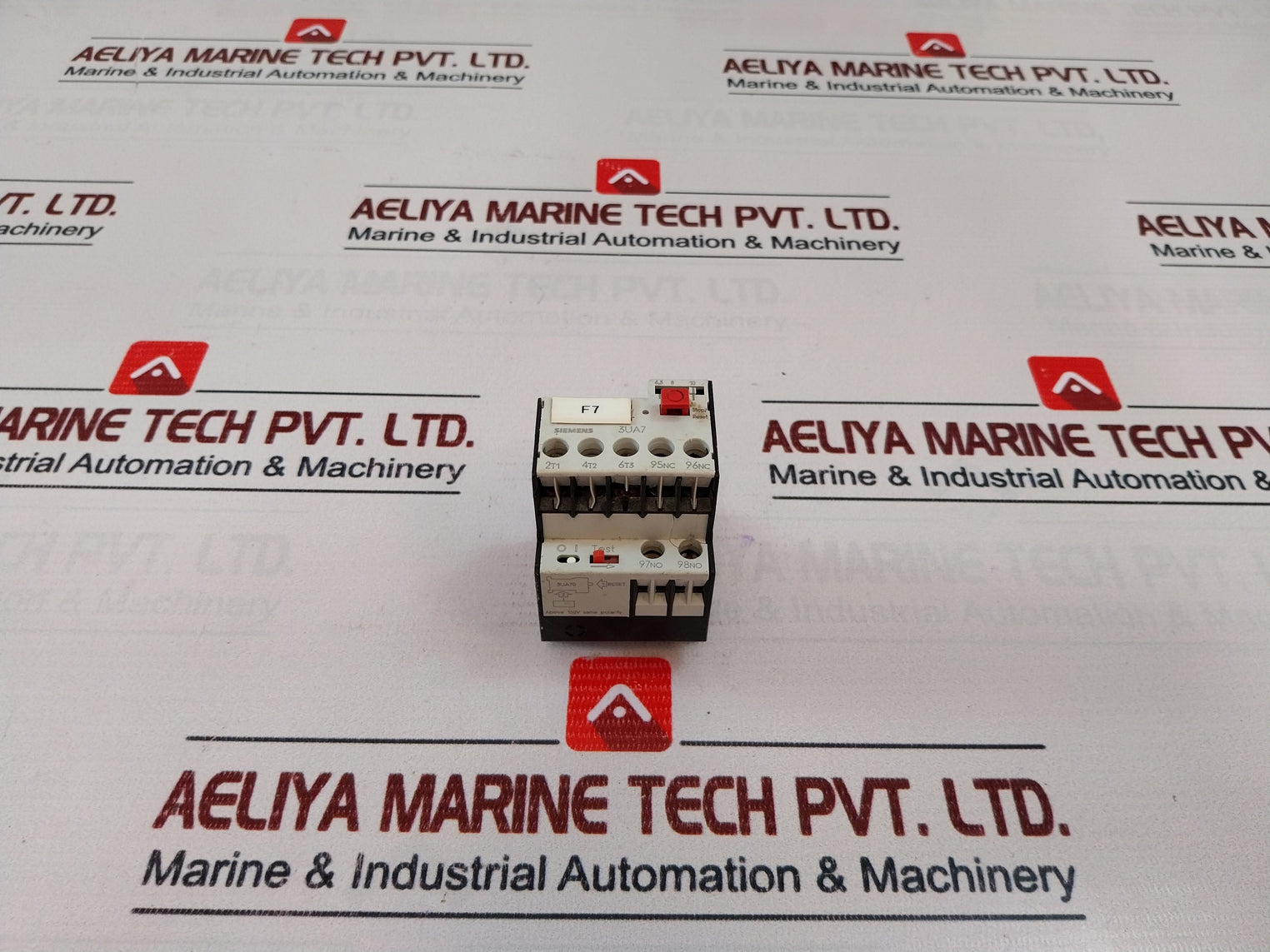Siemens 3Ua7021-1J Overload Relay 690V Ac 10A