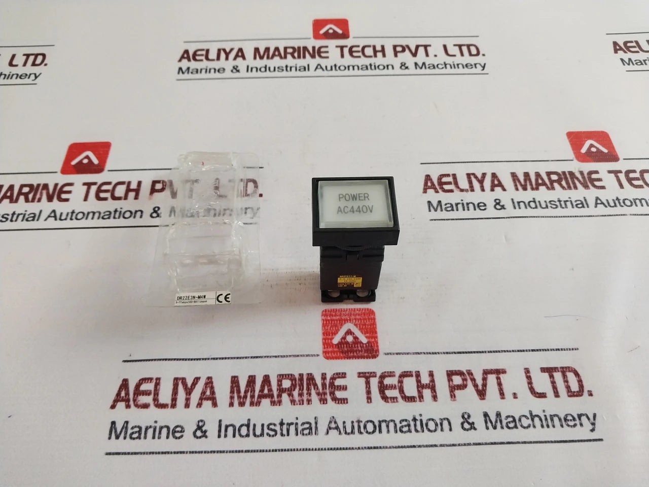 Fuji Electric Ar9T511-m White Clear Indicator Pilot Light