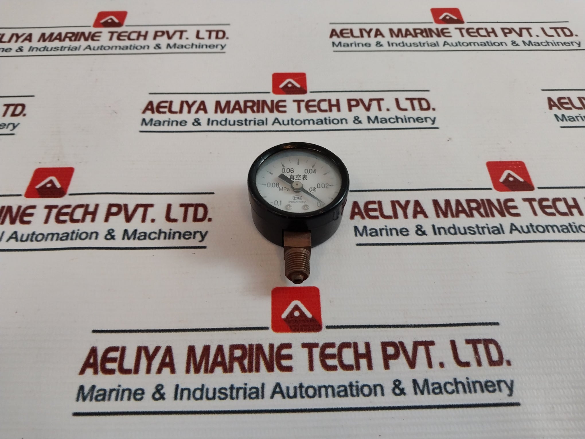 Shanghai Yichuan 02270150 Vacuum Pressure Gauge -0.1 To 0 Mpa