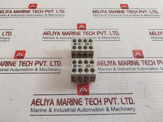 Allen-bradley 100-kfa04E Auxiliary Contact Block 10A 600Vac Ser: A