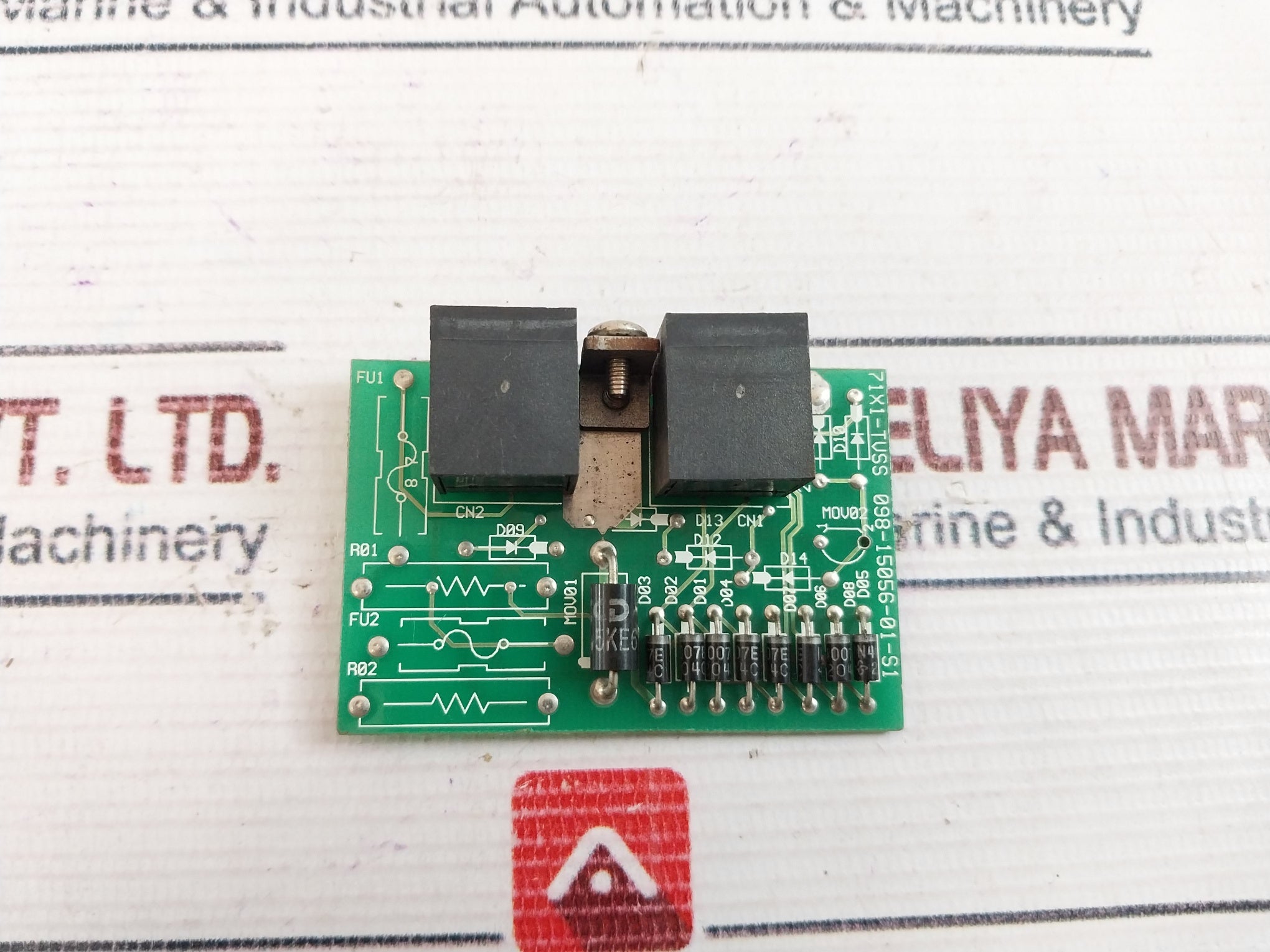 Liebert 71X1-tvss Printed Circuit Board 098-15056-01-s1