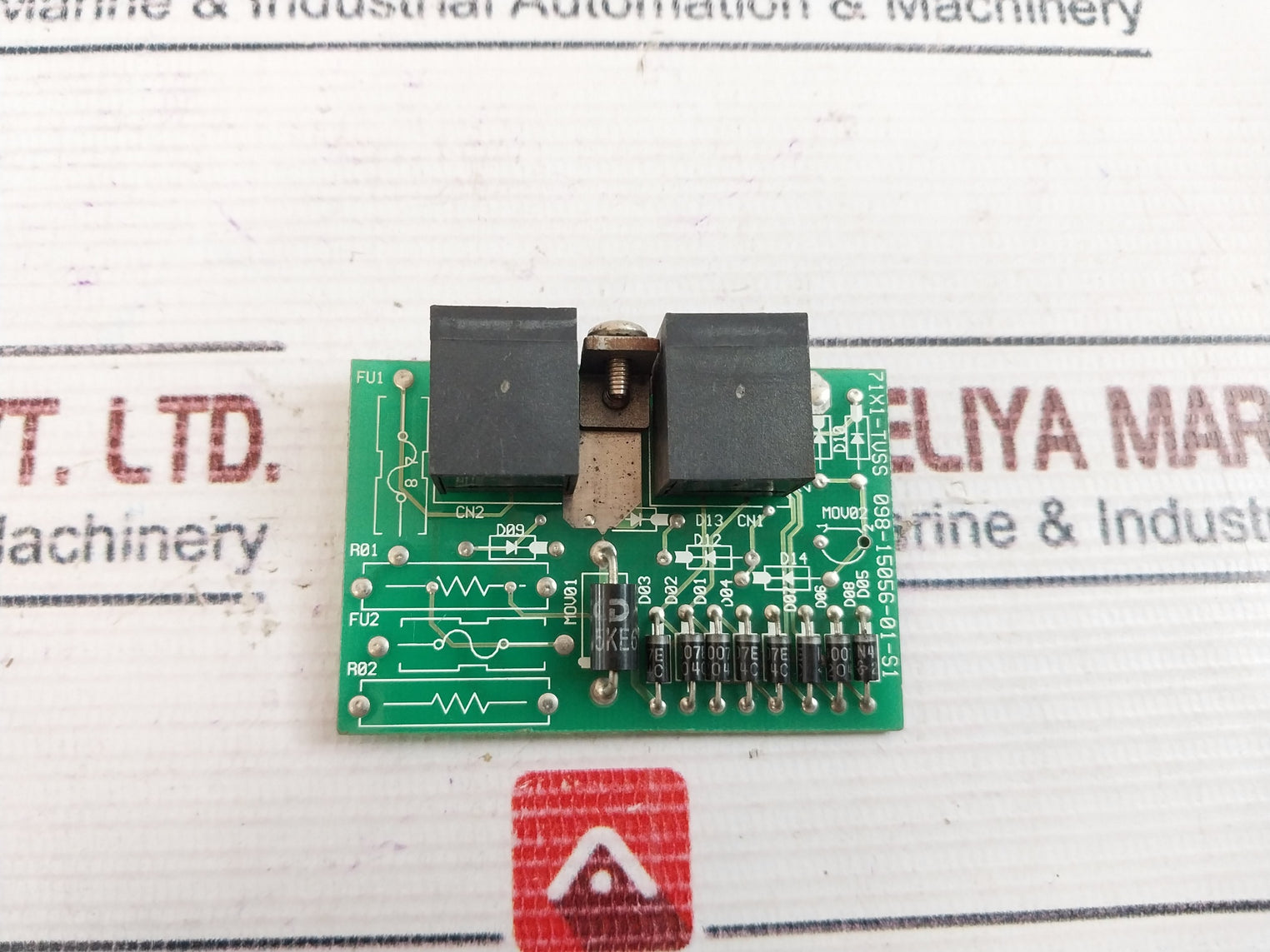 Liebert 71X1-tvss Printed Circuit Board 098-15056-01-s1