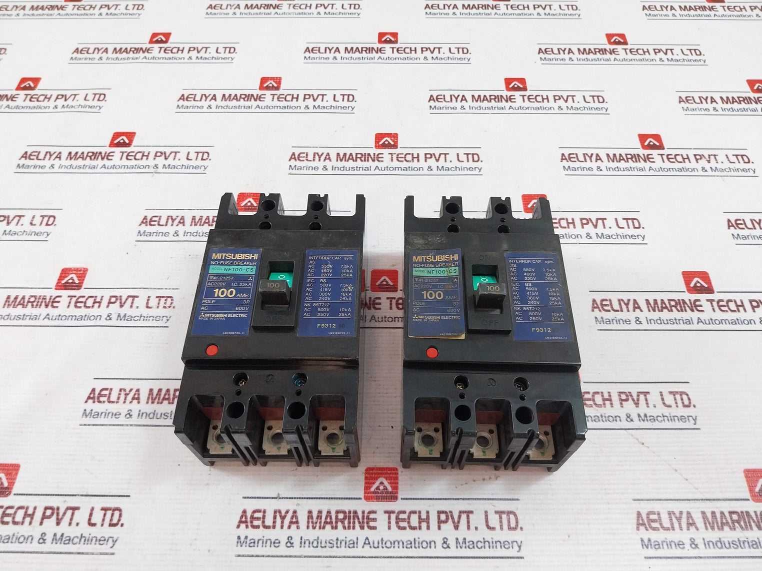 Mitsubishi Electric Nf100-cs No-fuse Breaker 100Amp 600V