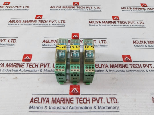 Phoenix Contact Emg 17-rel/Ksr-24/21 Relay Module 250Vac/6A