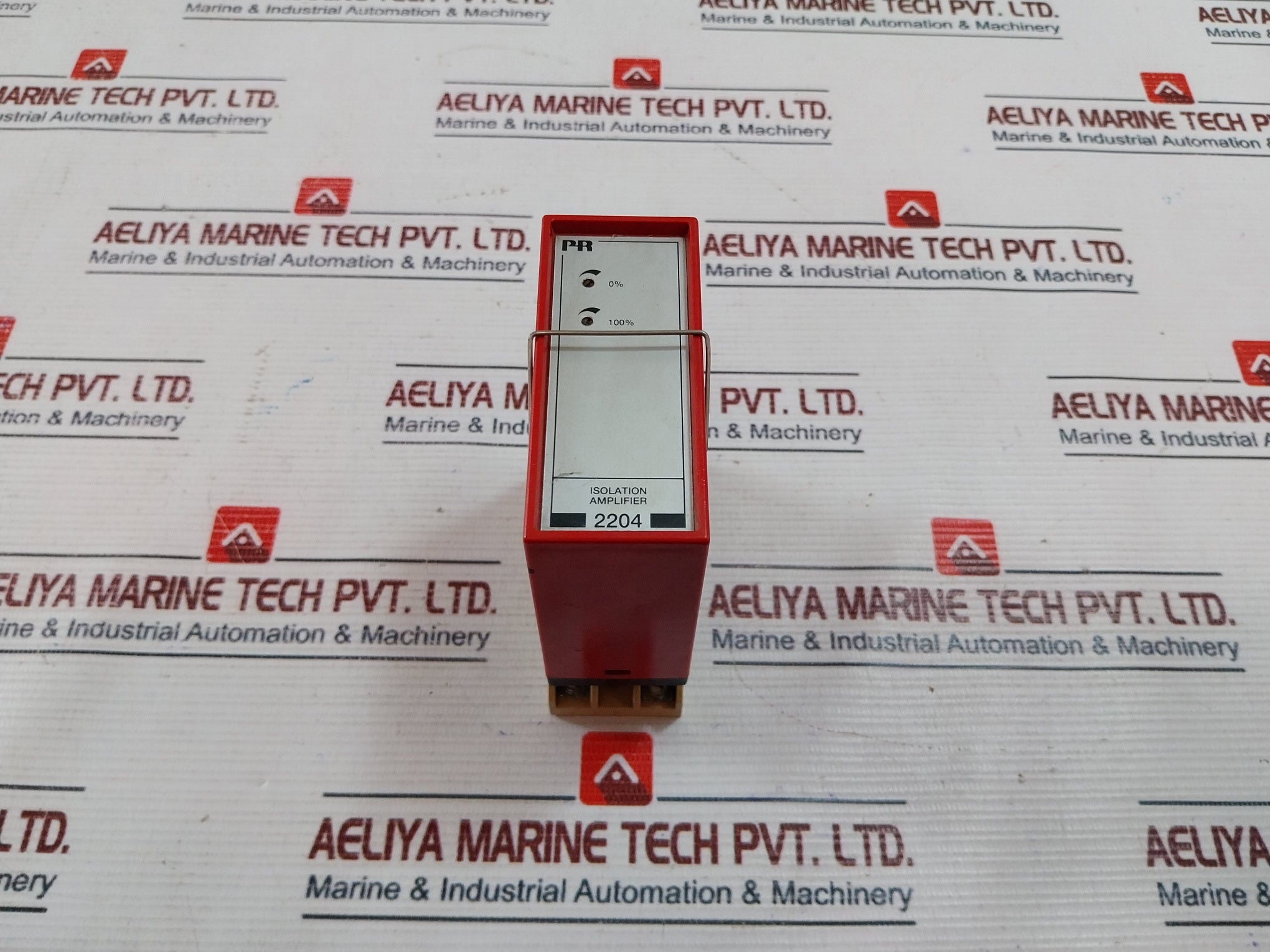 Pr Electronics 2204X2 Isolation Amplifier With Base 24Vdc 4-20Ma 1.3W