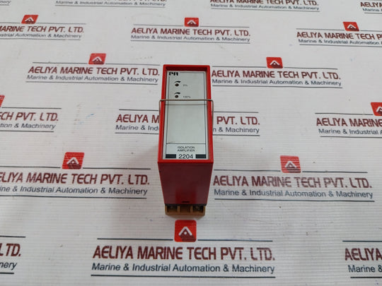 Pr Electronics 2204X2 Isolation Amplifier With Base 24Vdc 4-20Ma 1.3W