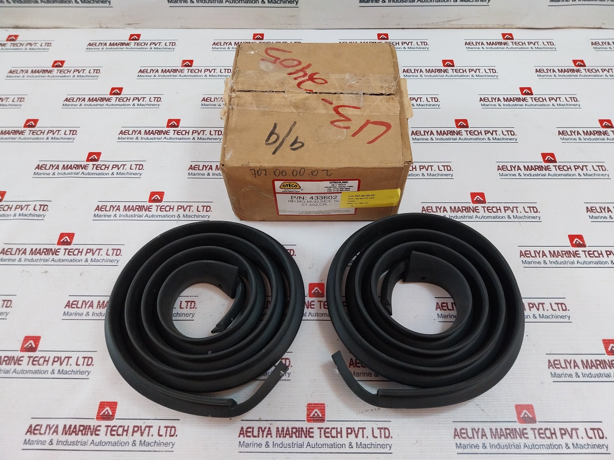 Oteco 433602 Side Seal Set RH, MG, MUD, SIDE SL