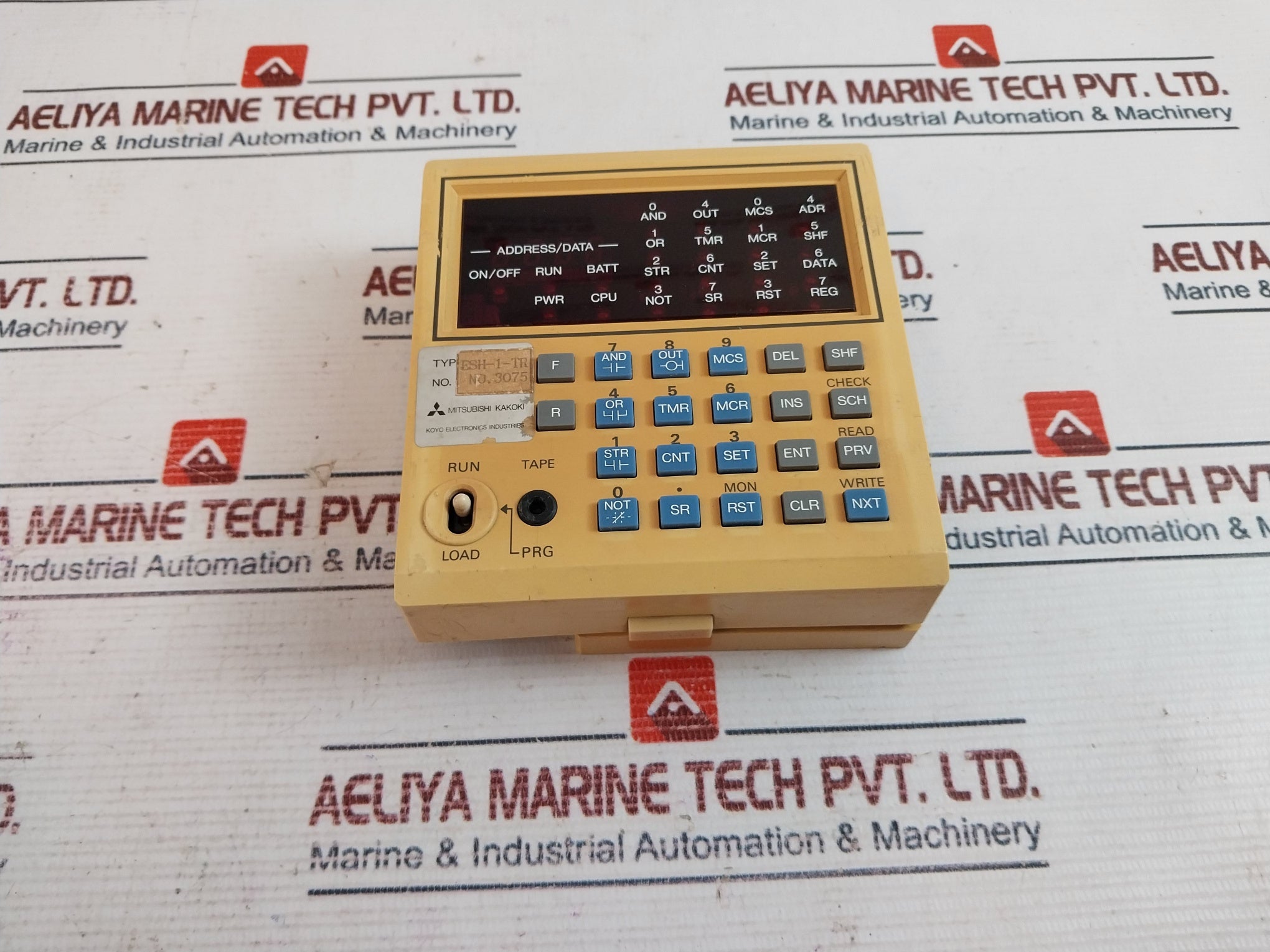 Mitsubishi Kakoki Esh-1-tr Programming Keyboard Display Ac200V Dc24V